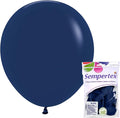 Sempertex Fashion Navy Balloons, 18 Inch, vibrant color, ships uninflated by Sempertex