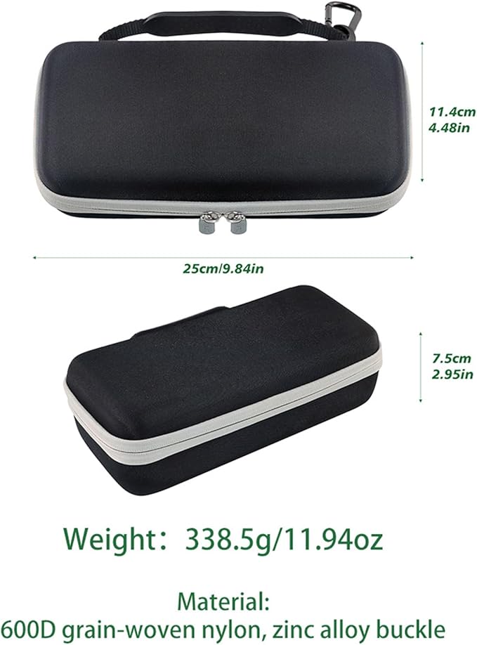 Golf Glove Case, Accessories Caddy Organizer, Storage Pouch Bag, 25x11.4x7.5cm, for Tees Divot Tools Ball Markers, Travel Size for Men Women, Outdoor Golfers, Sports Enthusiasts Practical Solution