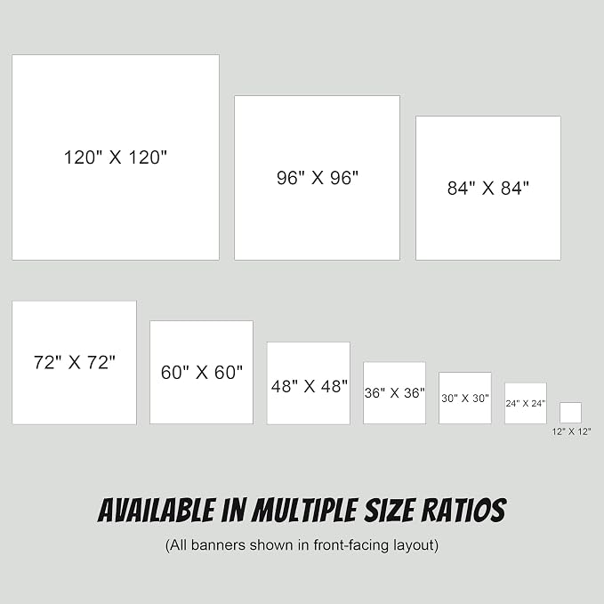 Custom Vinyl Banner with 150+ Sizes – Personalized Outdoor or Indoor Sign – Any - Image 2