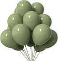 KBZVNAF Sage Green Latex Party Balloons 50 Pack 12 inch | Olive Green Helium by KBZVNAF
