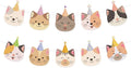 Hooqict Happy Birthday Banner Cat Birthday Decorations Party Banner Garland Sign by Hooqict