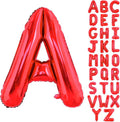 Red Letter A Balloons, A Balloon 40 Inch A Balloons Letter by BBPOOL