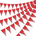 Boao 5 Pack Western Cowboy Party Decorations Bandana Pennant Banner Wild West by Boao