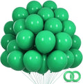 Green Balloons 110Pcs, 5 Inch Small Green Latex Party Balloons, Mini Thick by KUULBELAballoons