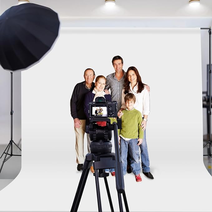 10 x 20 ft White Backdrop Background White Screen - Image 7