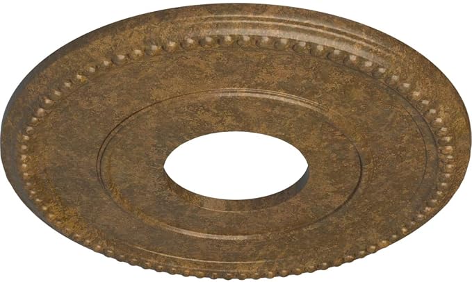 Ekena Millwork CM12BRRZS 12 1/2"OD X 3 7/8"ID X 3/4"P Bradford Ceiling - Image 2