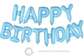 16" Happy Birthday Foil Letter Balloons Banner Set | Alphabet Balloons by EHCBHG