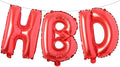 16 Inch HBD Balloons for Boho Birthday Party Decorations by RUIANSI