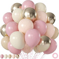Pink and Gold Balloons for Baby Shower Wedding Bridal Shower Decorations | by JOYFLOAT