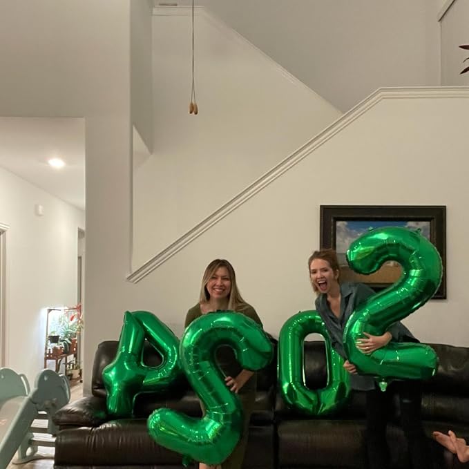 Green Number 16 Balloon 40 Inch, 16th Birthday Party Decorations Men Women | - Image 4