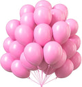 PartyWoo Pink Balloons 101pcs Pink Matte Latex Helium Balloons 12 Inch | Girl by PartyWoo