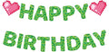Pixel Happy Birthday Banner TNT Pixel Birthday Party Decorations Miner Video by Adecortalk