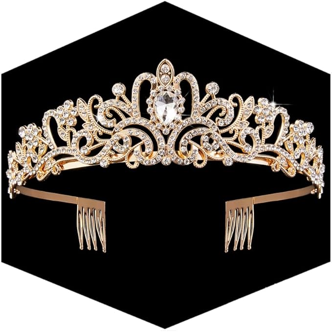 Fesciory Birthday Crown for Women, Adult Fit, Coming of Age Gifts & Halloween by Fesciory