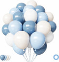 Dusty Blue Balloons by Mobacurty