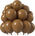 Jobkoo Brown Balloons 12 Inch, Light Brown Coffee Neutral Latex Balloon | Matte by Jobkoo