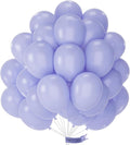 PartyWoo Dusty Purple Balloons 50pcs Lavender Lilac Boho Neutral Color | 12 by PartyWoo