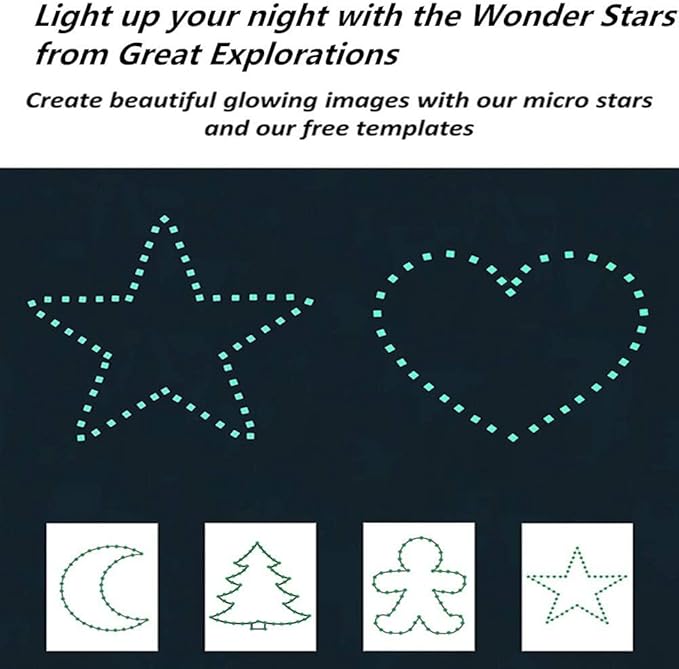 Glow in The Dark Stars Wall Stickers, Ceiling Star, Glowing Stars - Image 6