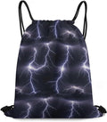 Sports Drawstring Bag Gym Sackpack Waterproof String Backpack by Unknown