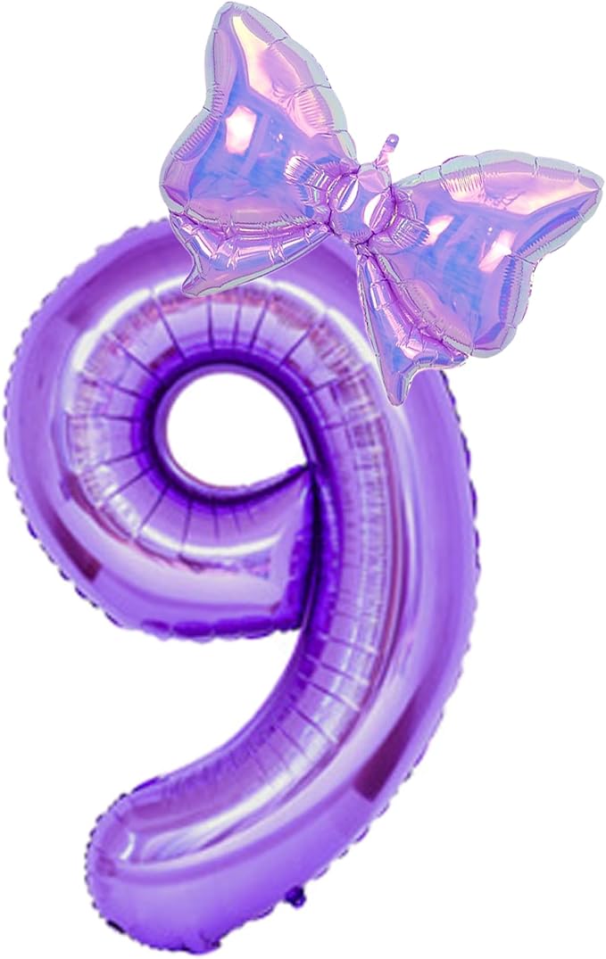 Happy birthday Big Number Balloons Foil Birthday Balloon Number Balloons Happy by MPRVAKYF