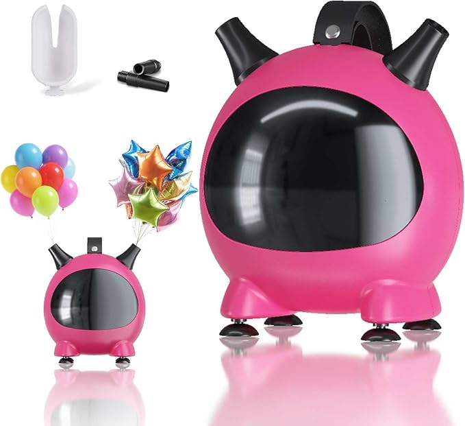 Balloon Pump Electric, Portable Balloons Inflator Air Pump Dual Nozzle by Froova