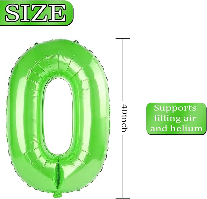 40 Inch Number 82 Balloons for 82nd Birthday Party Decorations, 0-100 Fruit - Image 4