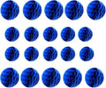 20pcs 3''6'' Royal Blue Tissue Honeycomb Balls Paper Honeycomb Balls | Paper by ZGjoy