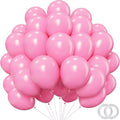 Pink Christmas Balloons by PatiCool