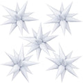 60 Pcs Star Balloons Explosion 12 Point Foil Cone Balloons Magic Balloon Large by TOTAFAM