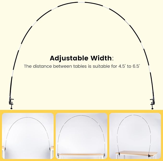 Voircoloria 13ft Table Balloon Arch Stand Frame - Image 3