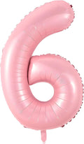 40 Inch Pink Number 6 Balloon Suitable by Unknown