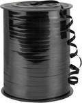 500 Yard Bright Black Curling Ribbon, 1/5" Ribbon Curling by ZJWZSLI