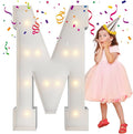 4FT Marquee Light Up Letters, Large Marquee Letters, Big Letter by MerryMosaics