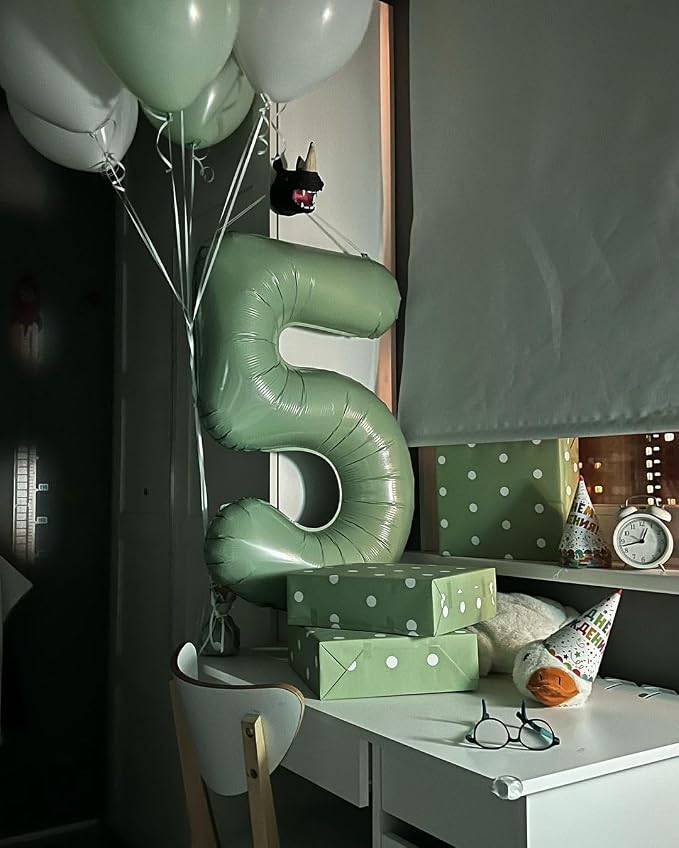 Oliver Green Number 1 Balloon 40 Inch - Image 8