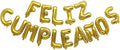 Letter Balloons Feliz Cumpleanos Gold Balloon Happy Birthday Balloons Birthday by ZHENGYE