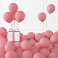 Retro Pink Balloons, Girl's Birthday Decoration, Wedding Party, Baby Shower by KALOR