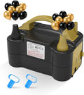 AXHJ Electric Balloon Pump, Portable Balloon Inflator, Dual Nozzle Air Pump by AXHJ