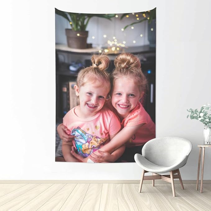 JINJUREN Custom Tapestry Upload Images Banners and Signs Customize - Image 7