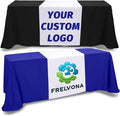 Custom Table Runner with Business Logo 13 in x 72 in, Customzied Banner and by Unknown