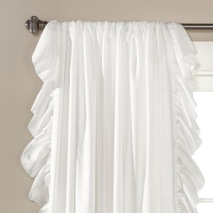 Lush Decor Reyna Ruffle Curtain Panel - Image 2