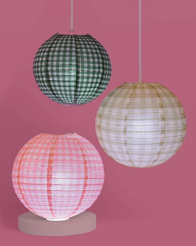 xo, Fetti Paper Camp Lantern Set | Pink, Bachelorette, Outdoor Party, Glamping - Image 5