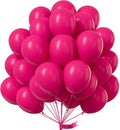 PartyWoo Hot Pink Balloons 101pcs Magenta Fuchsia Color 12 Inch | Balloons by PartyWoo
