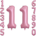 Pearlescent Pink Number 11 Balloon 40 Inch, Pastel Foil by Unknown