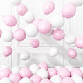Pink White Link Balloons by BTZO