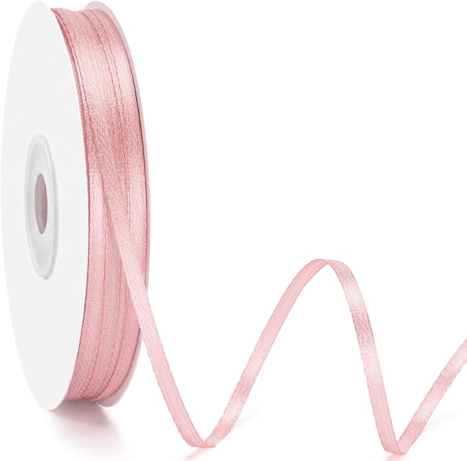 KINGLAKE Rose Gold Satin Ribbon by KINGLAKE