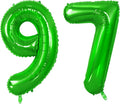 Number 97 Balloons for 97th Birthday Party Decorations, 0-100 Large No.97 by Joycard