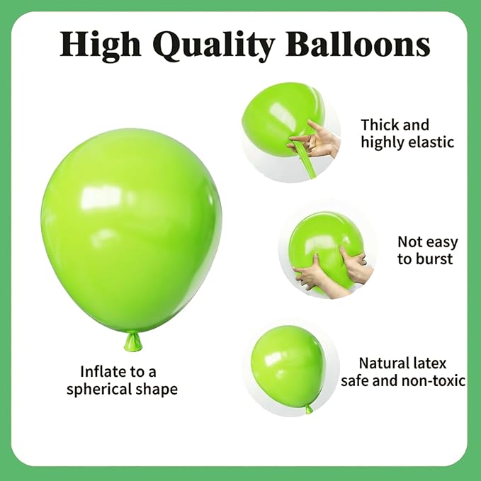 Green Balloons Set - Image 3