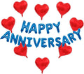 Happy Anniversary Balloon Banner Love Party Balloon Decoration by Unknown