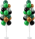 Hiins Green Brown Balloon Stand Kit by HiinsPartyDecoration