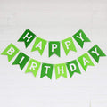 Green Happy Birthday Banner by Blukey