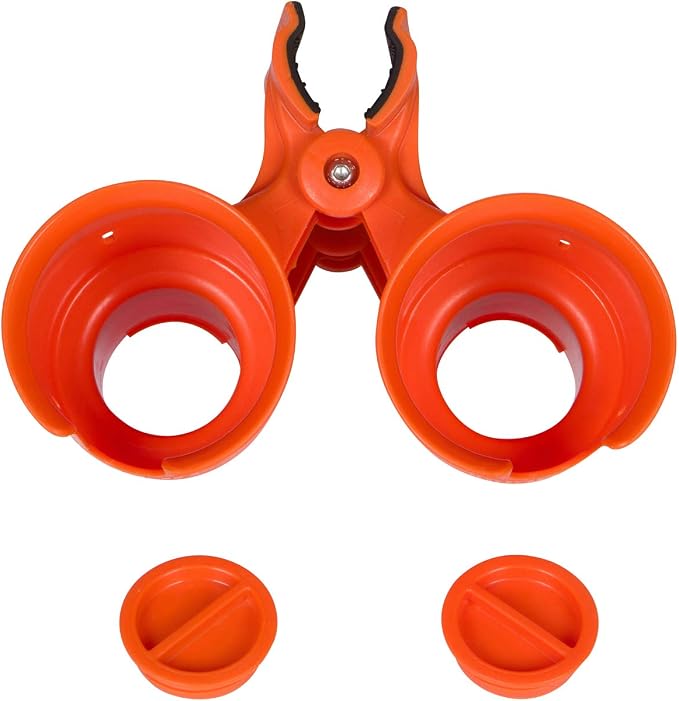 Patented Clamp On Boat Cup Holder |Multifunction Dual Drink Caddy - Image 3